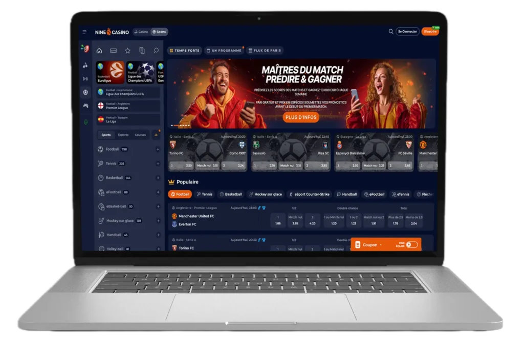 Nine Casino Paris sportifs